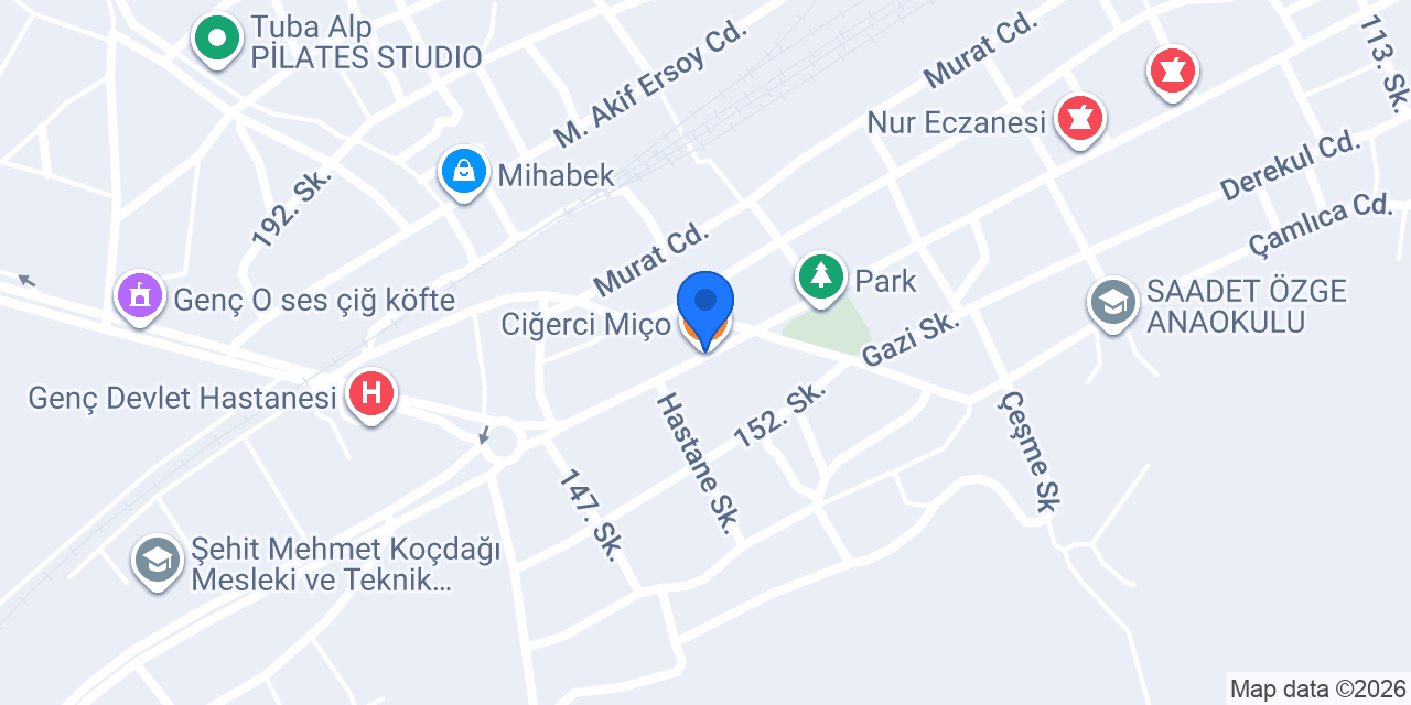 Ciğerci Miço konumu