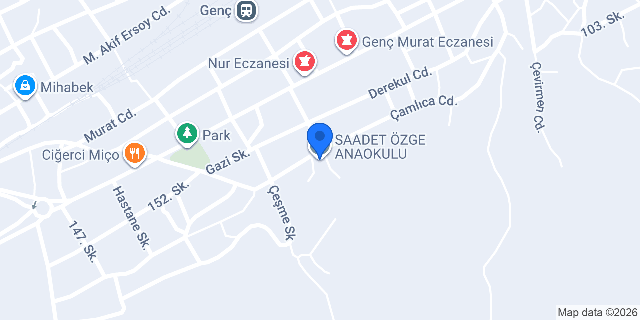 SAADET ÖZGE ANAOKULU konumu