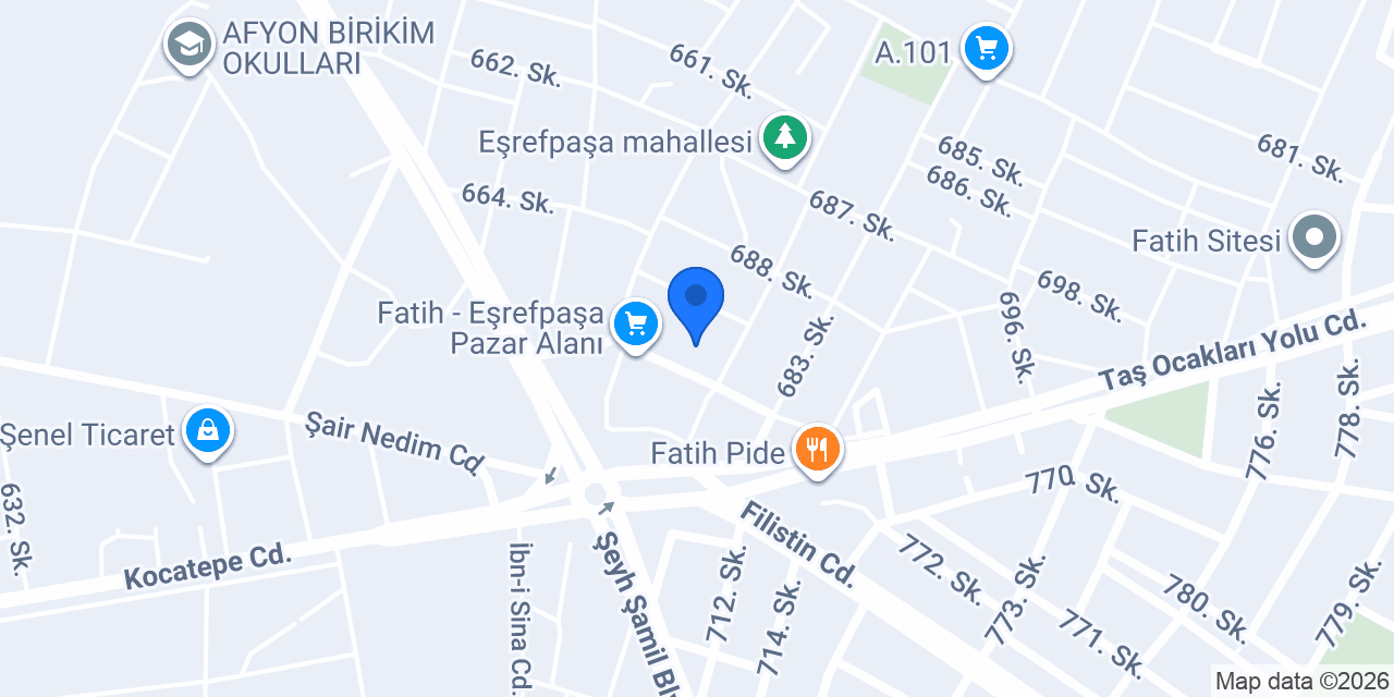 Sema Terzi tuhafiye çeyiz evi konumu
