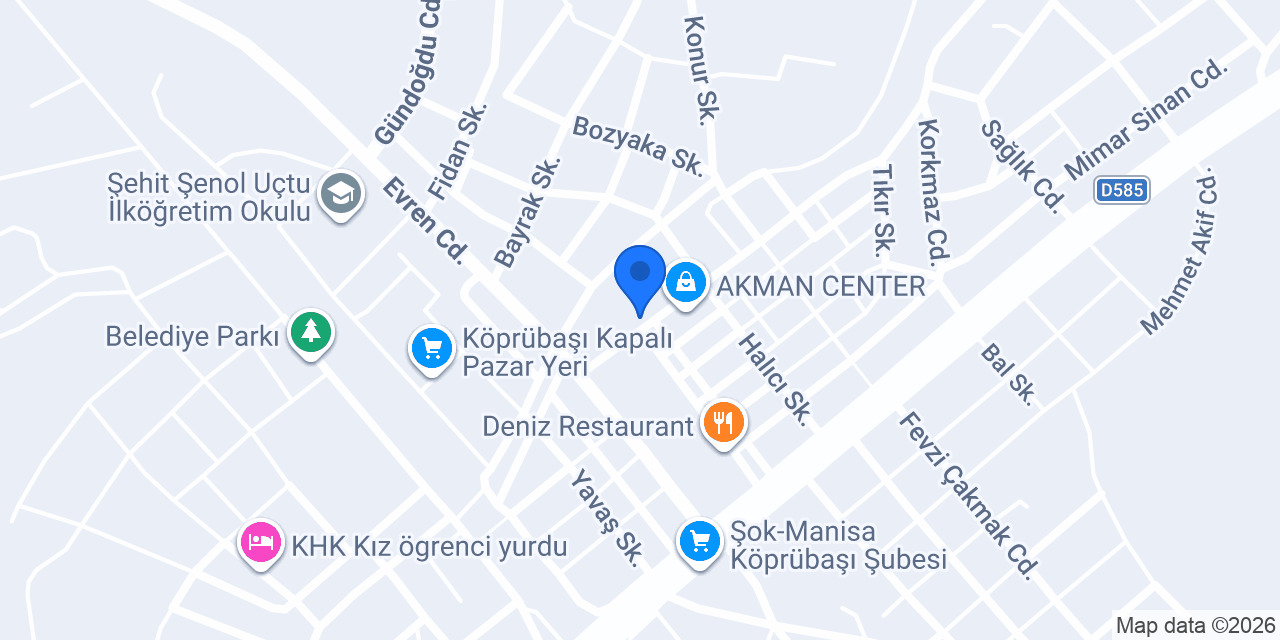 Köprübaşı İlçe Müftülüğü konumu