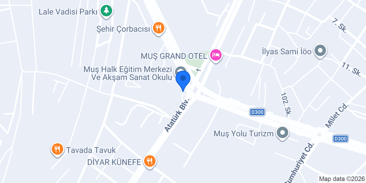 Kalabalık Et ve Balık Restaurant konumu