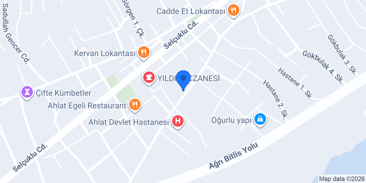 hastane taksi konumu