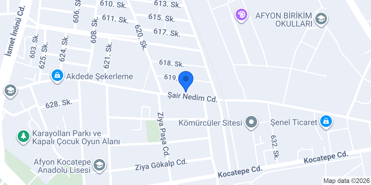 Ekmekçioğlu Kömür konumu