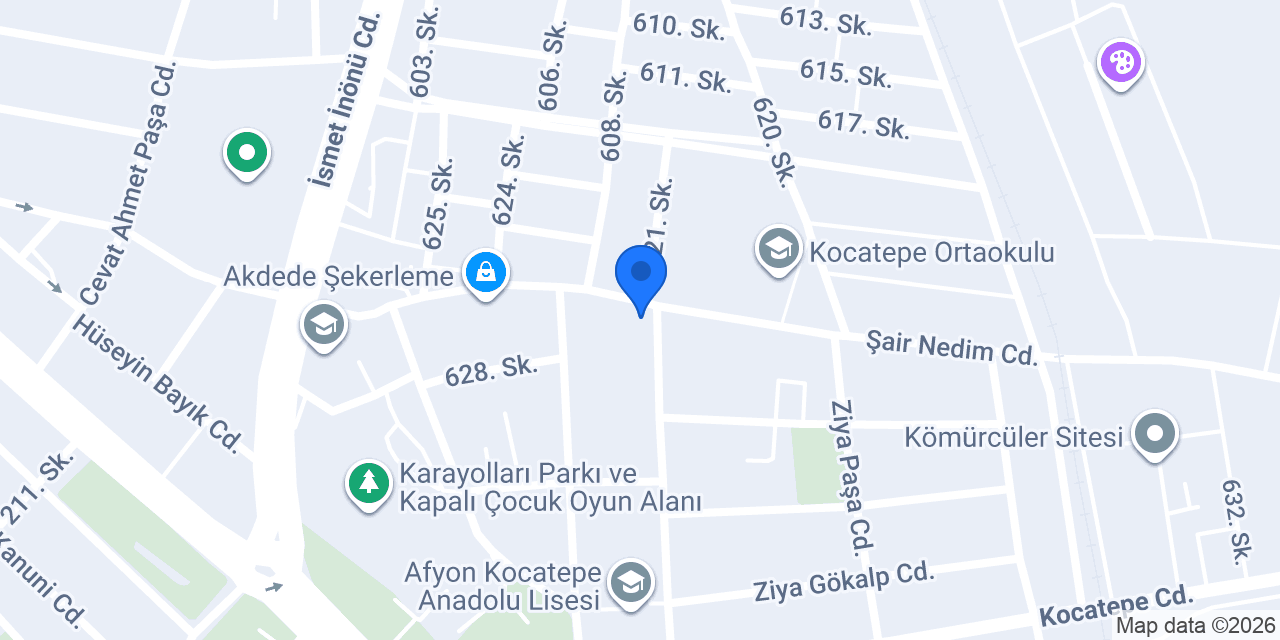 Karayel Şekerleme konumu