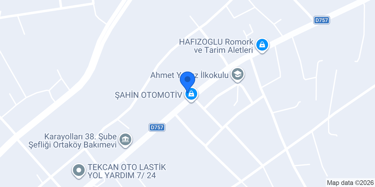 Eraltın Birket Fabr. konumu