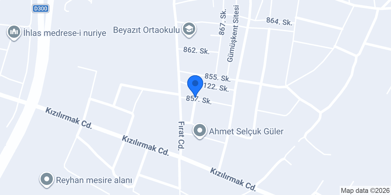 Erka İnşaat konumu