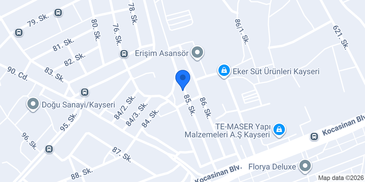 Titiz oto kaporta boya konumu