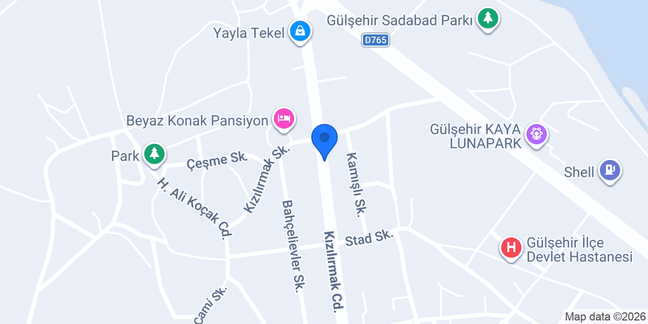 Hazar Gıda & Tekel Bayii konumu