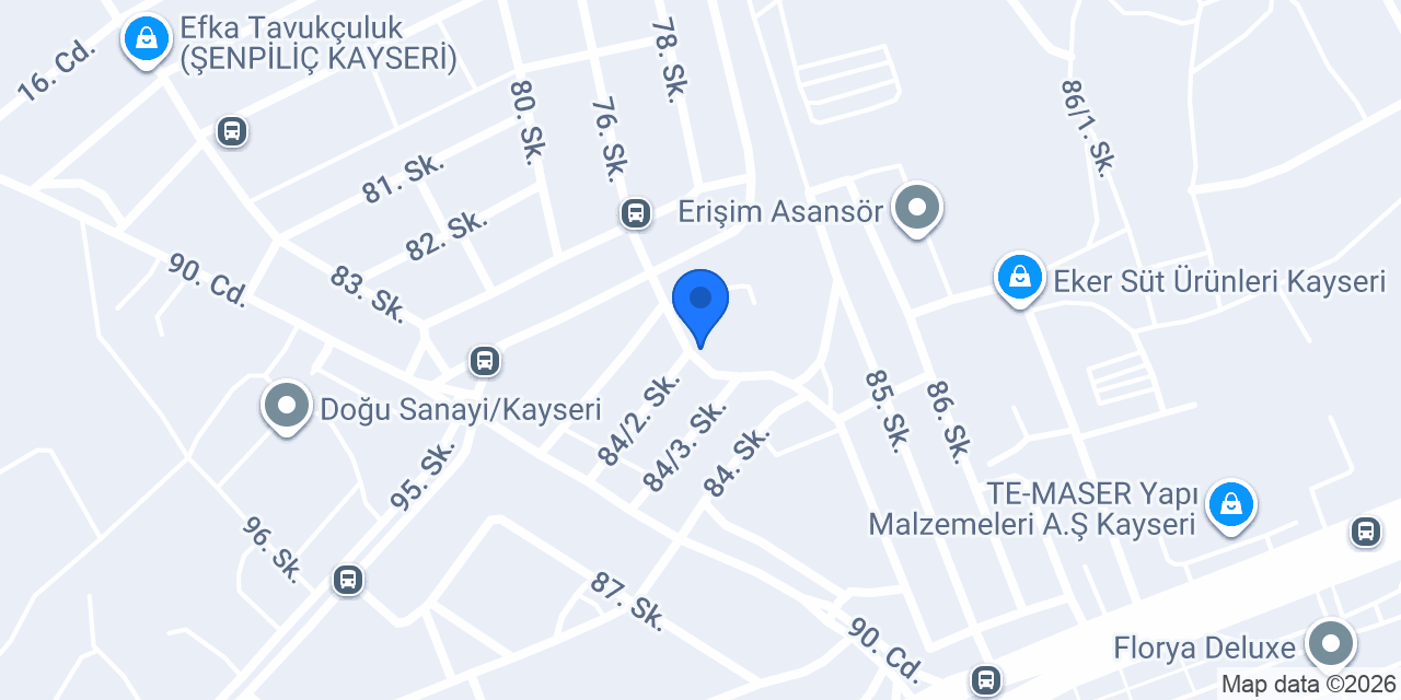 Akasya Halı Yıkama konumu