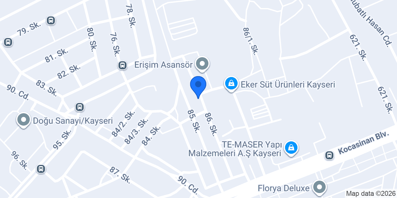 Hazal Boya Döşeme konumu