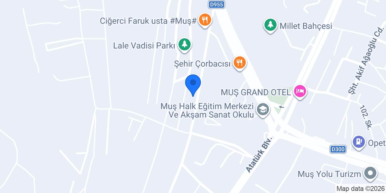 Nan Tandır Evi konumu