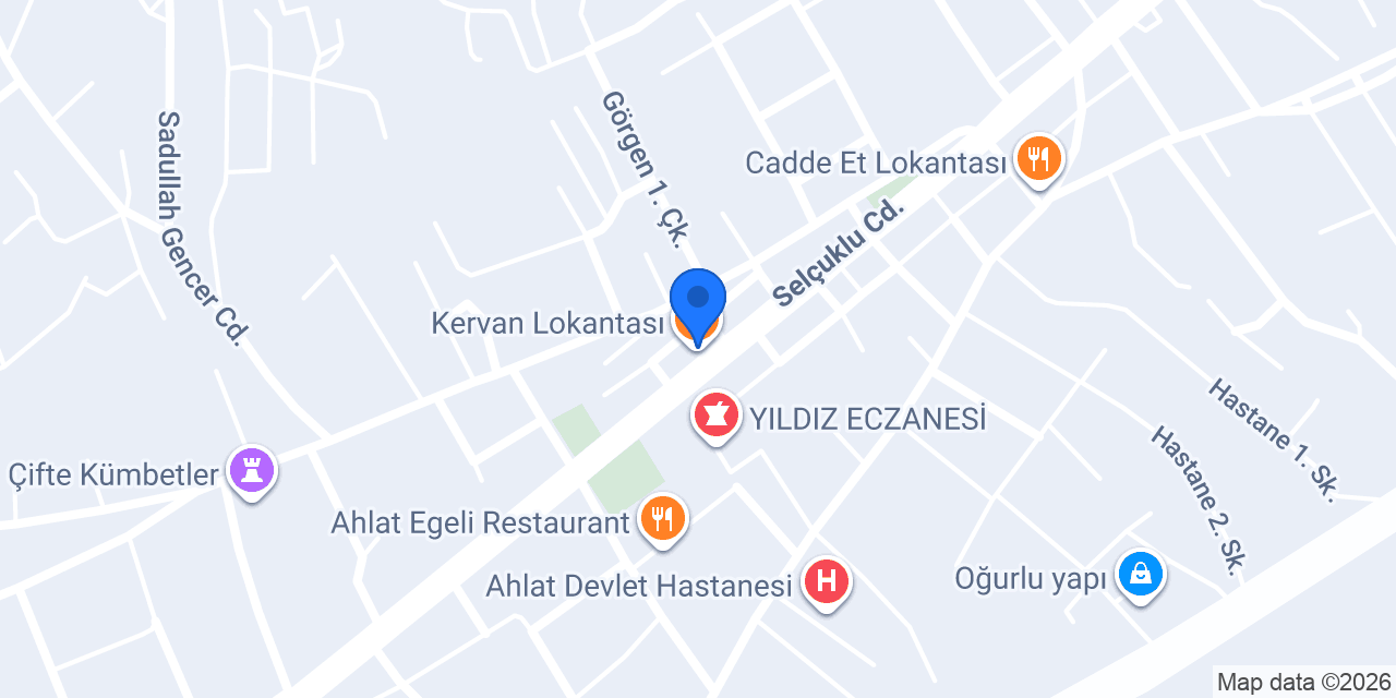 Ahlat Anadolu Emlak konumu