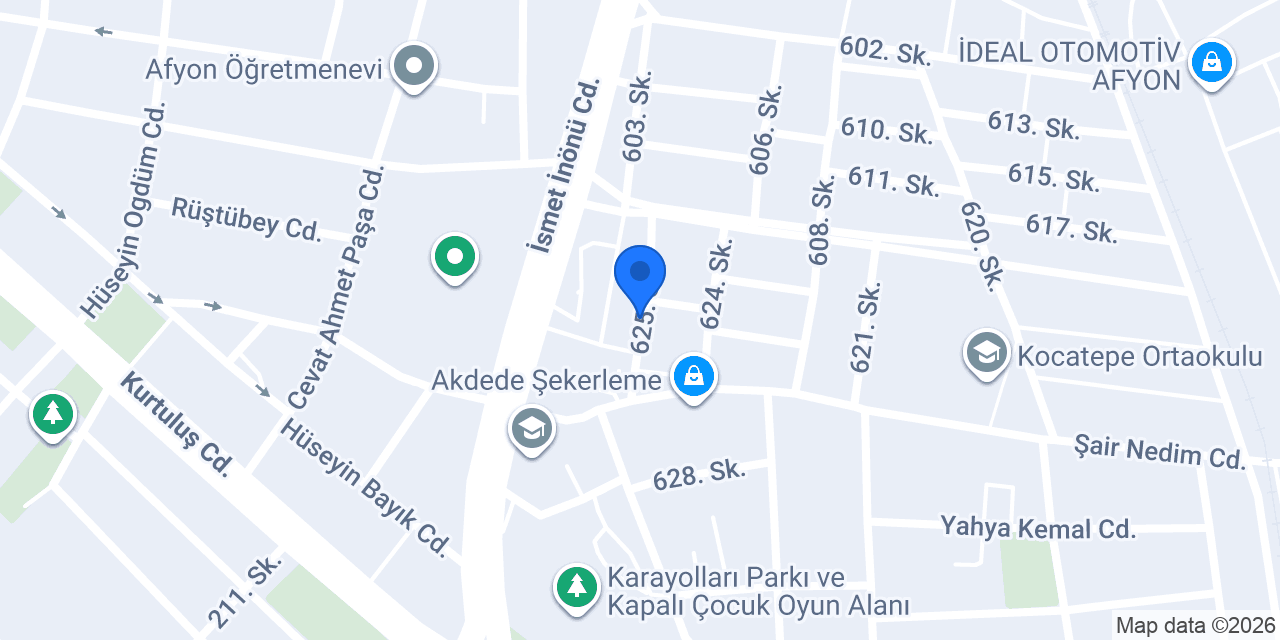 Aras Ford yedek parça konumu