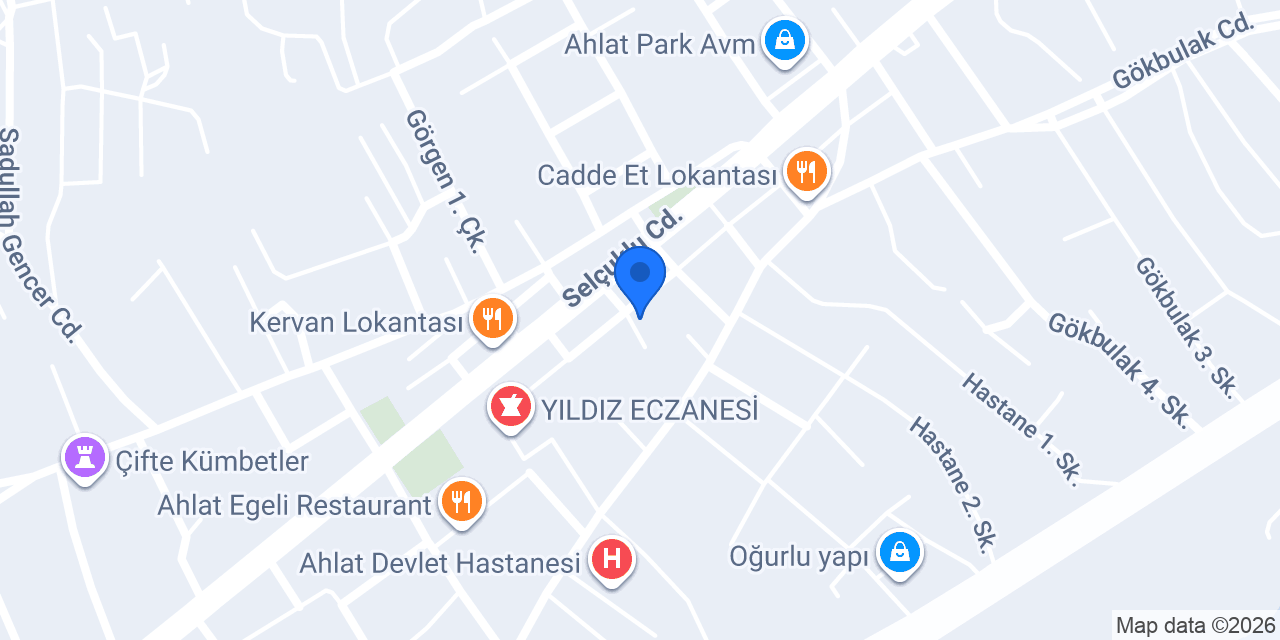 Süphan ELKTİRİK konumu