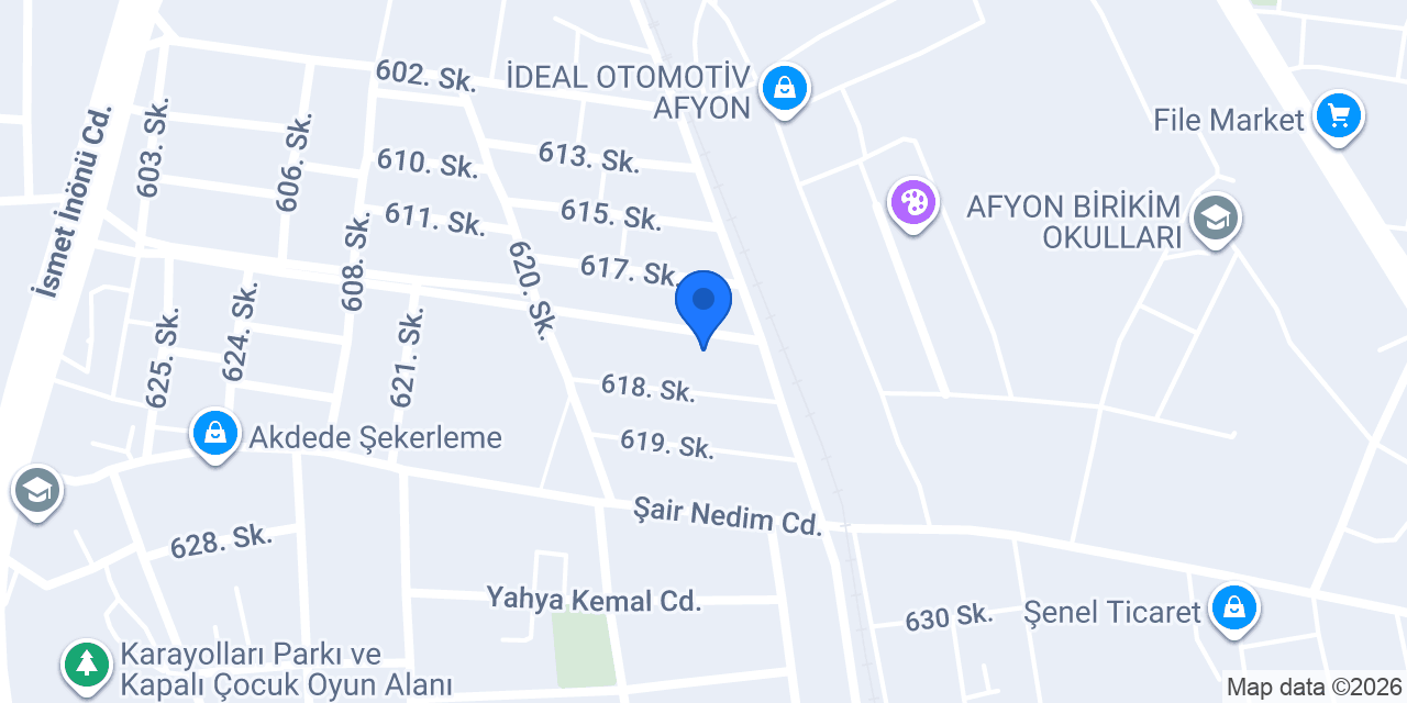 Akın Kereste konumu