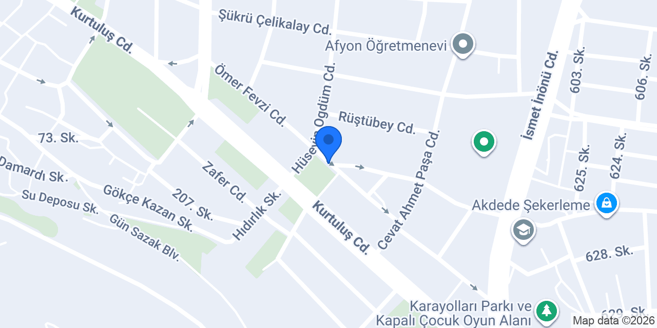 YILDIZ RENT-A-CAR konumu