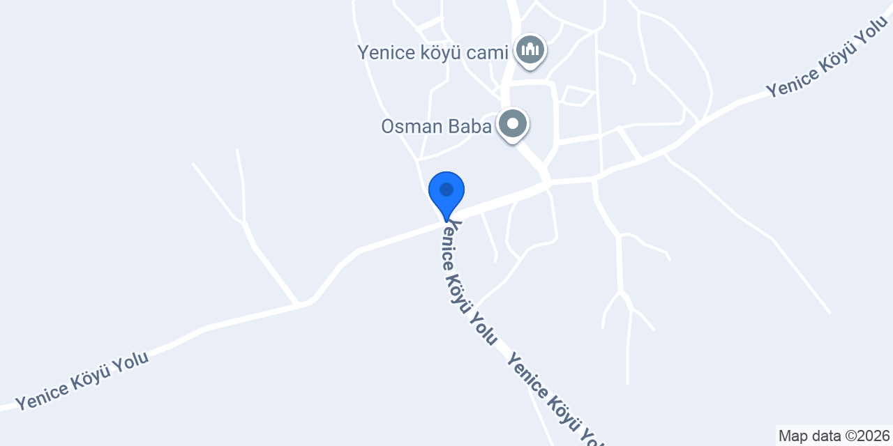 Yenice Köyü Muhtarlığı konumu