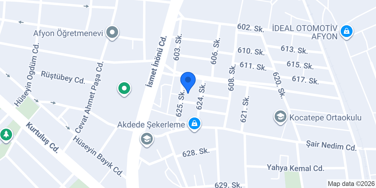 Akın Auto Servis konumu