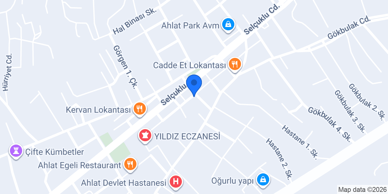 Mavi Göl Lokantası konumu