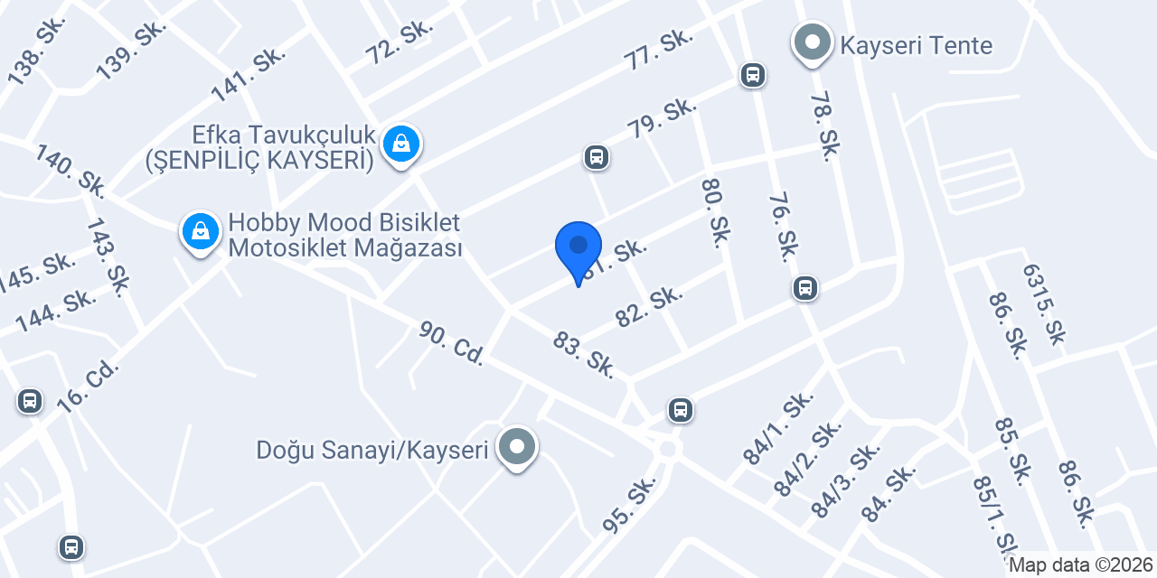 Pak granit mermer konumu