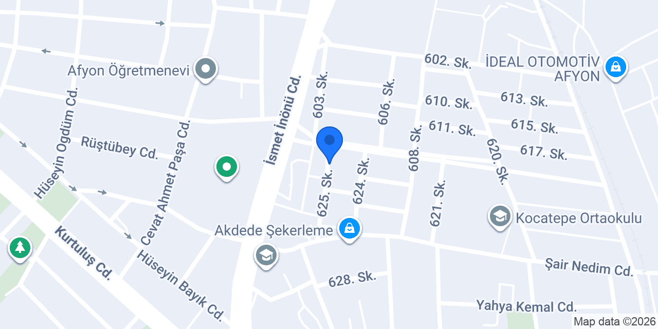 öz Uygur Ticaret konumu