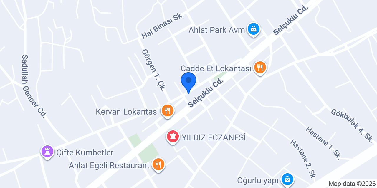 Öz Sarıyer börekçisi konumu