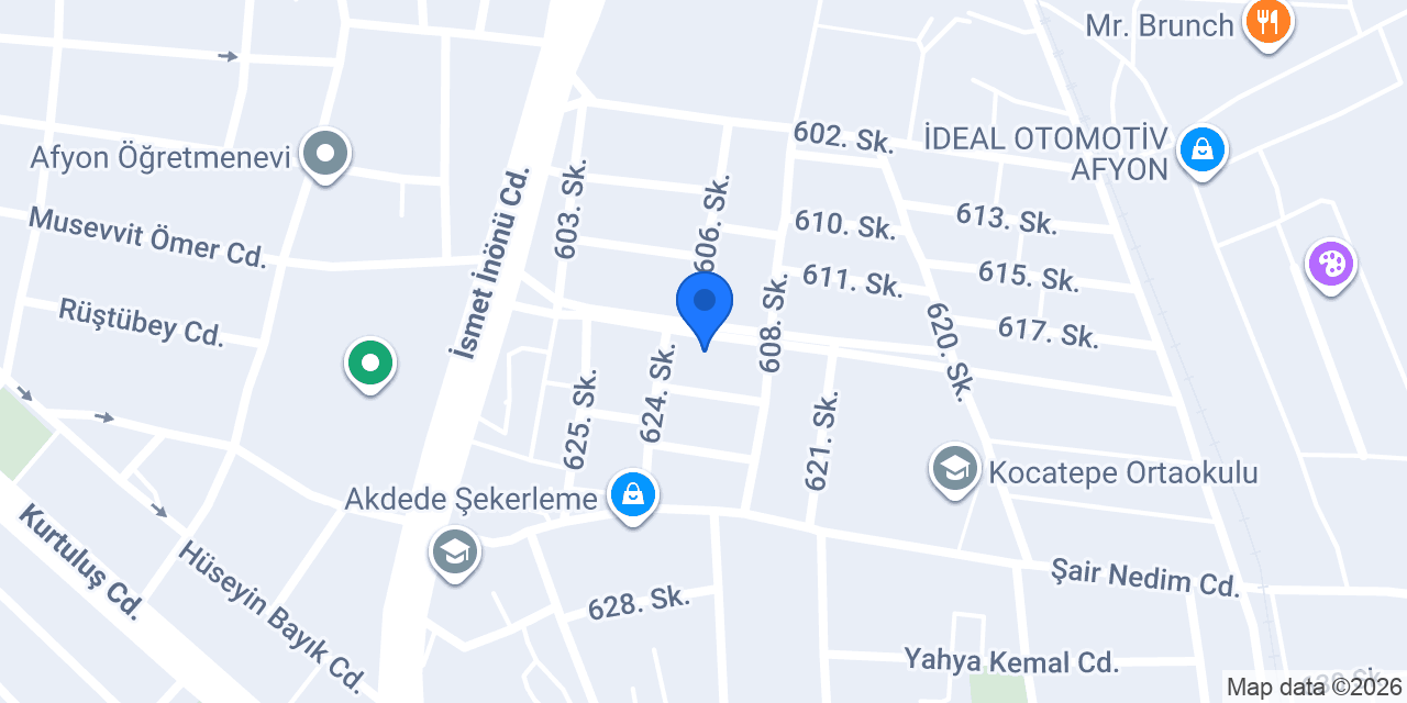 Otoser Ticaret konumu