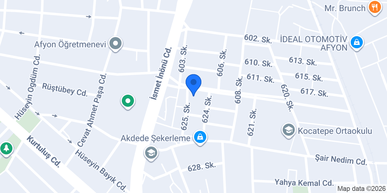 Ayvalı Ticaret Yedek Parça konumu