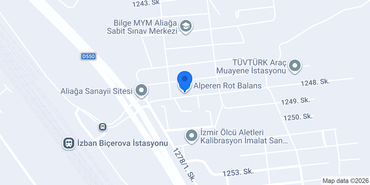 Alperen Rot Balans konumu
