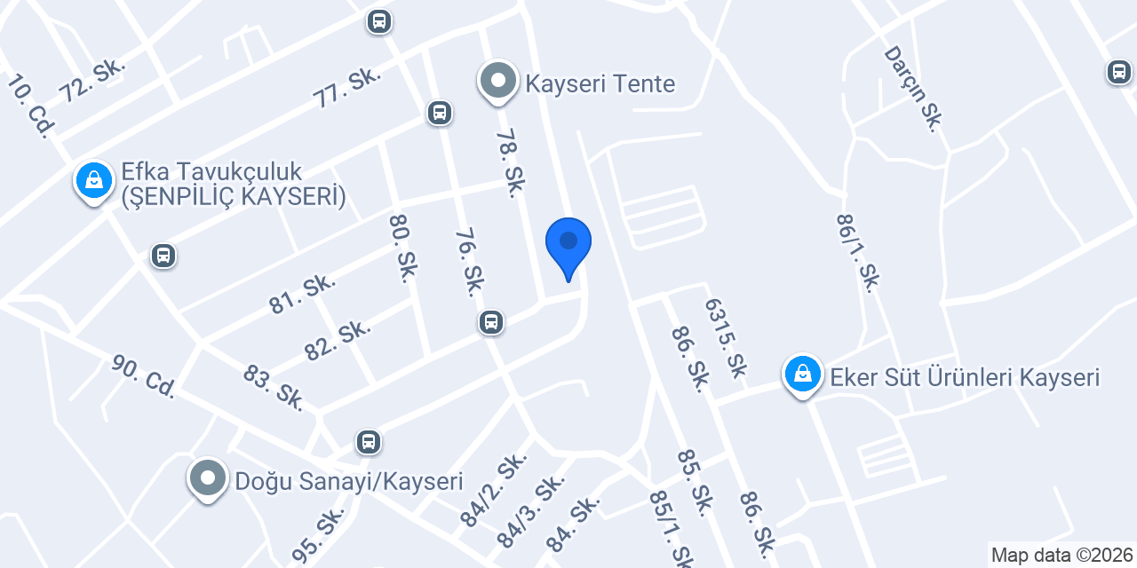 Kayseri mermercim konumu