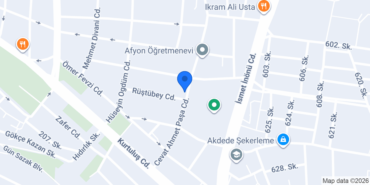 Fizyolife Afyon konumu
