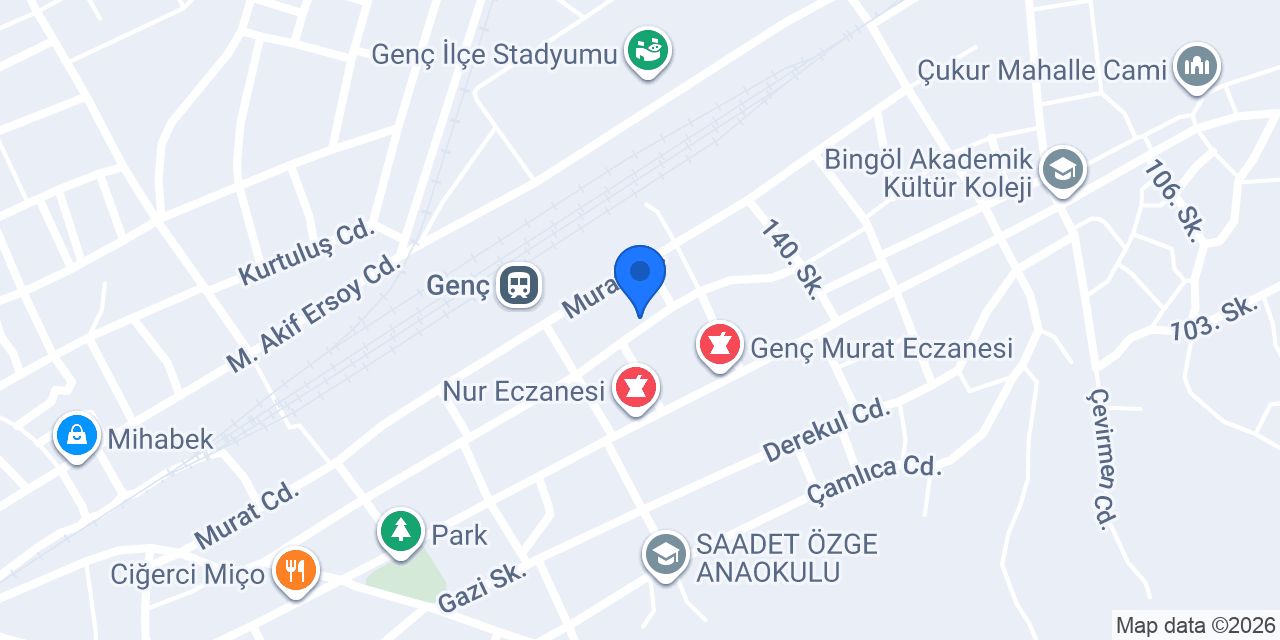 Tapu Müdürlüğü konumu