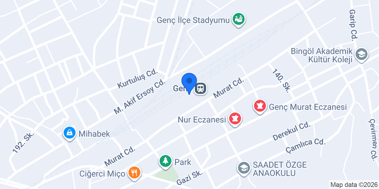 Genç Çağlar İnşaat konumu