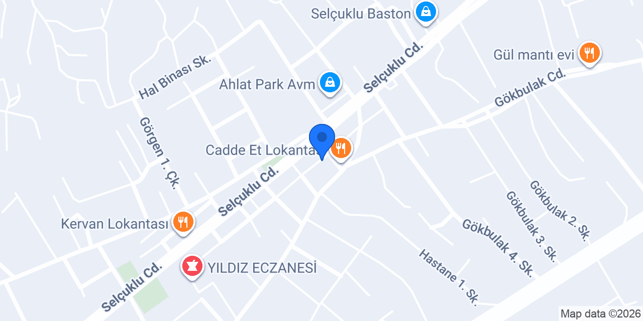 Begoğlu Lavaş konumu