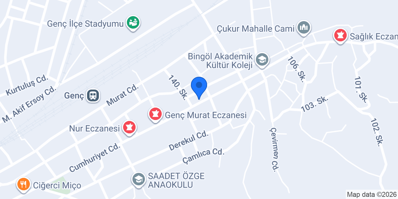 Genç Sigorta konumu