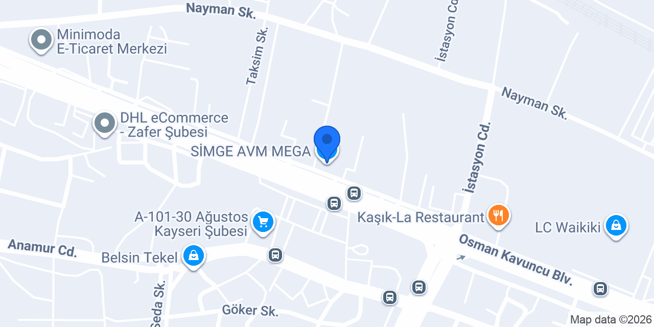 SİMGE AVM MEGA konumu