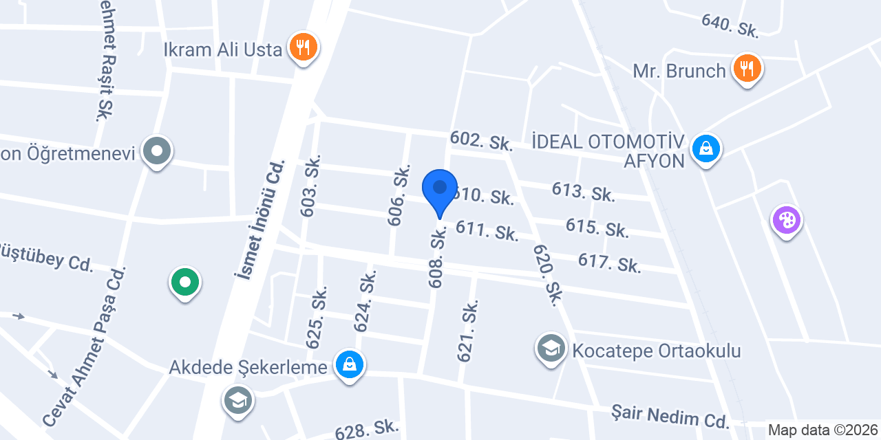 Afyon özel opel servisi konumu