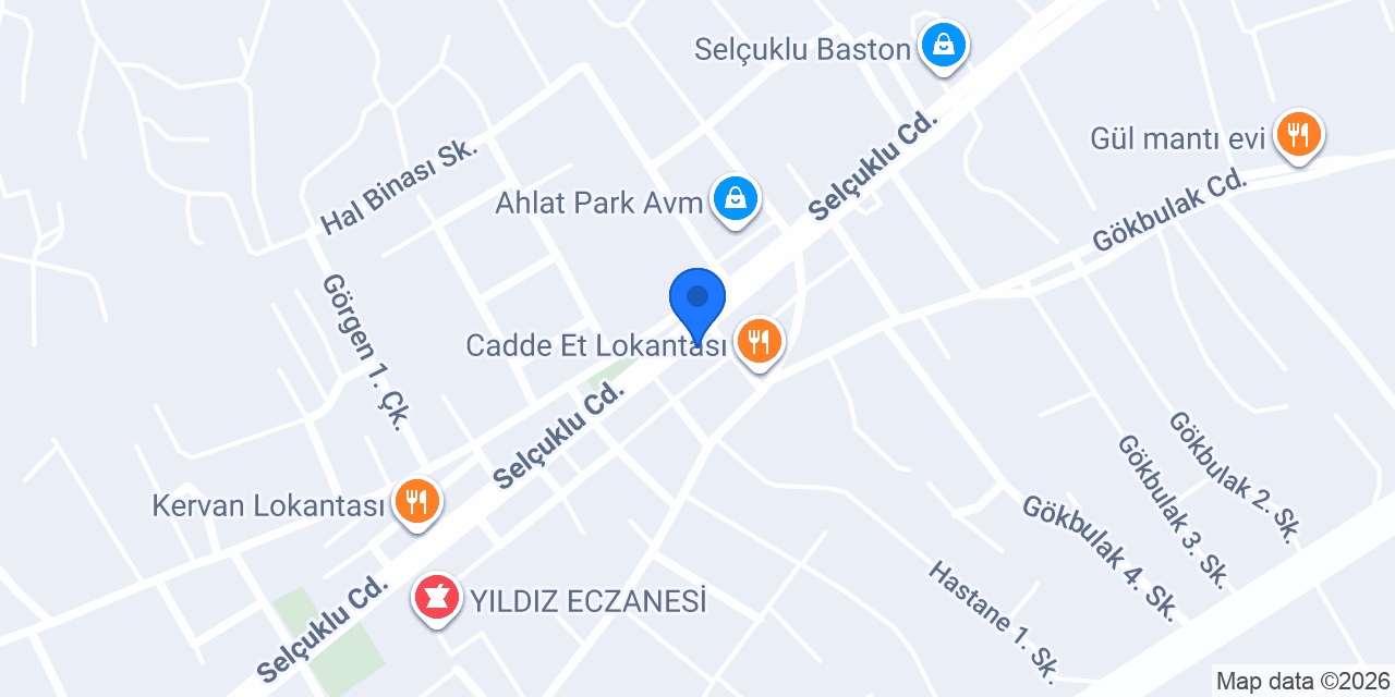 Örnek Döner Salonu konumu