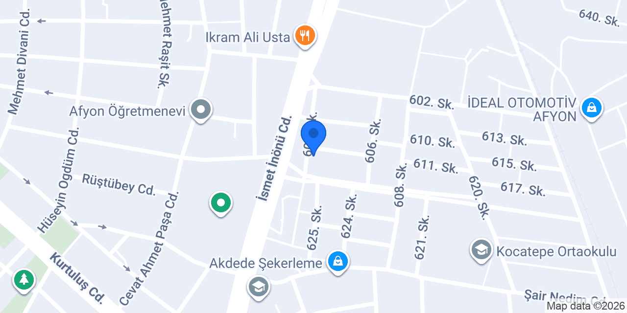 Kilitçi Bekir Malak konumu