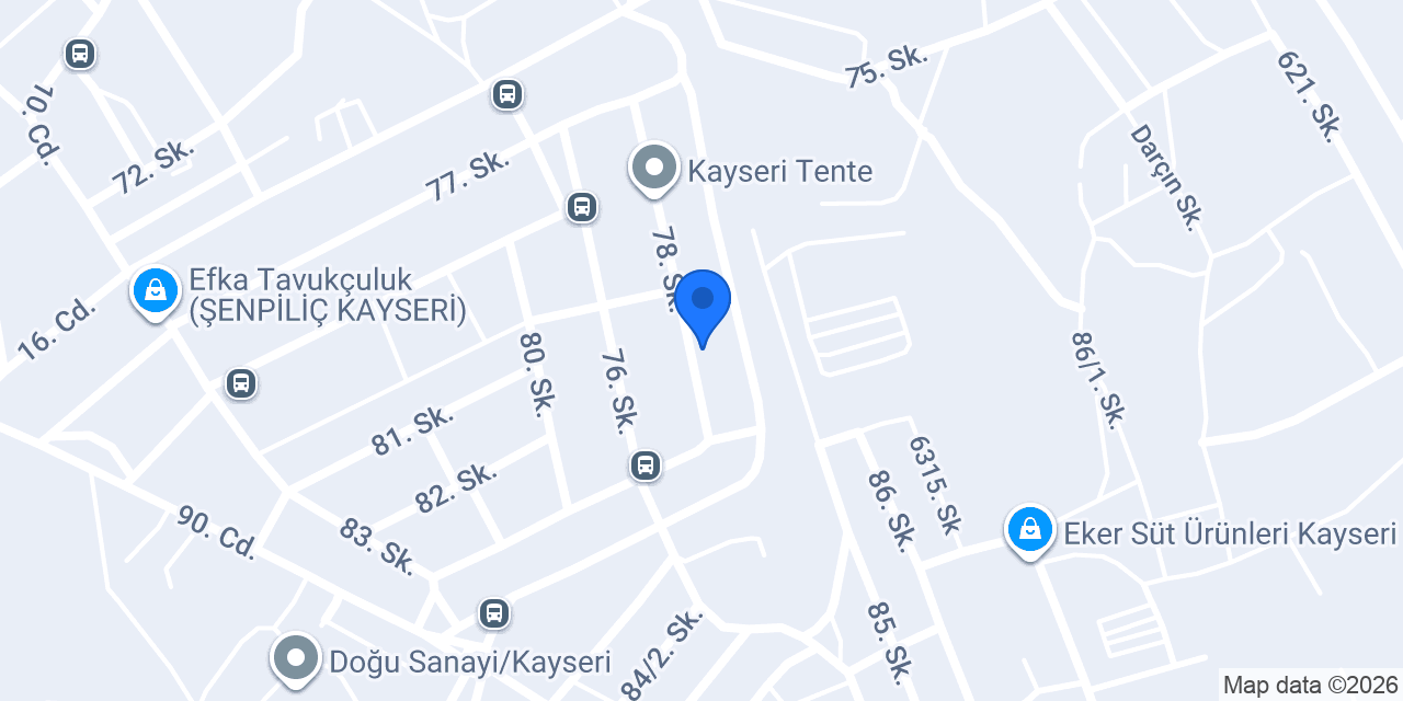 Başyıldız Mobilya konumu
