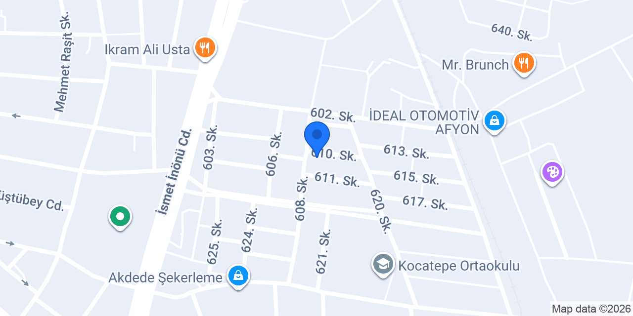 Yükseliş Mobilya konumu