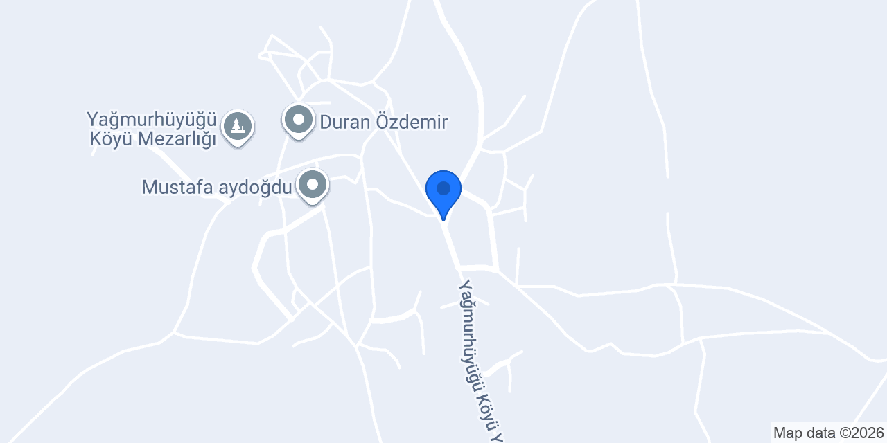 Yağmurhüyüğü Köyü Muhtarlığı konumu