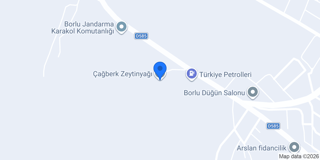 Çağberk Zeytinyağı konumu