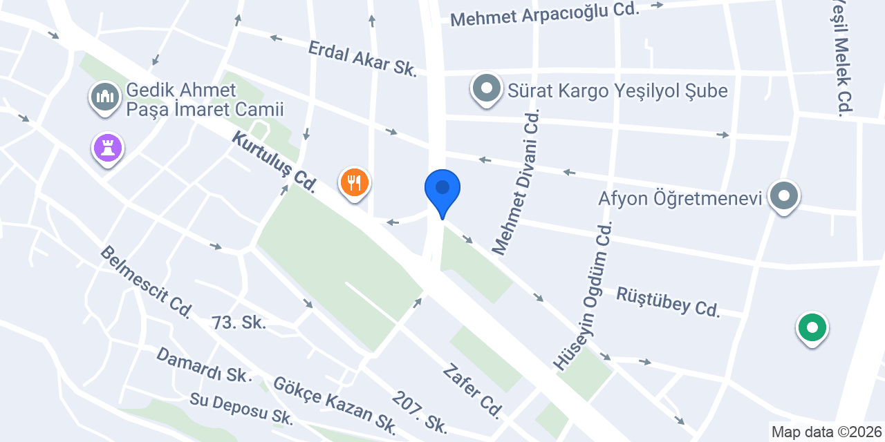 Alper Bayan Kuaför Salonu konumu