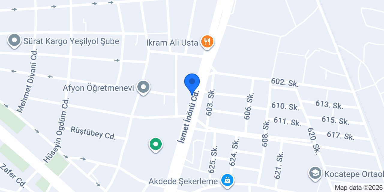 Altıntaş Pide Salonu konumu