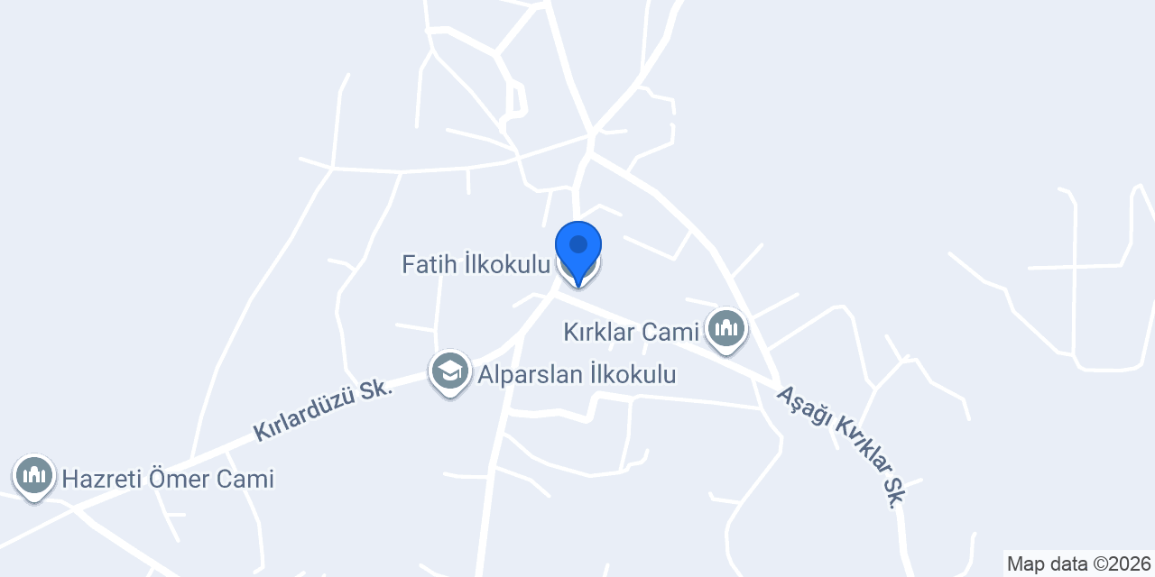 Fatih İlkokulu konumu