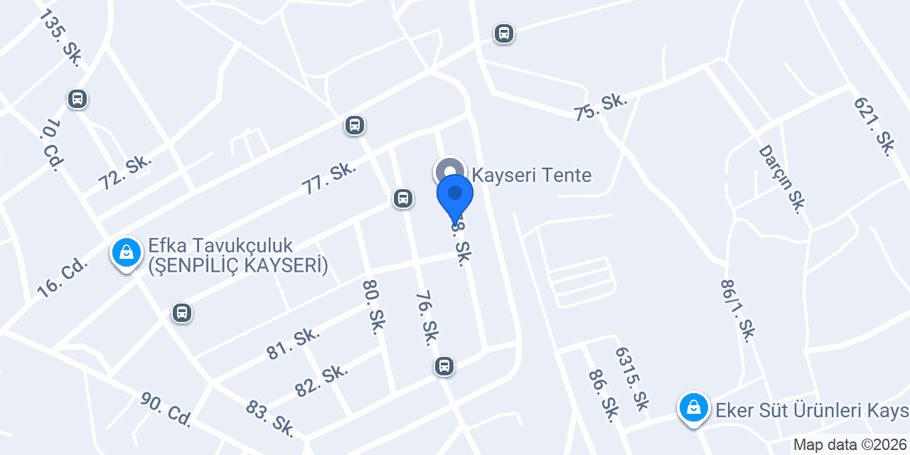 YSN MOBİLYA konumu