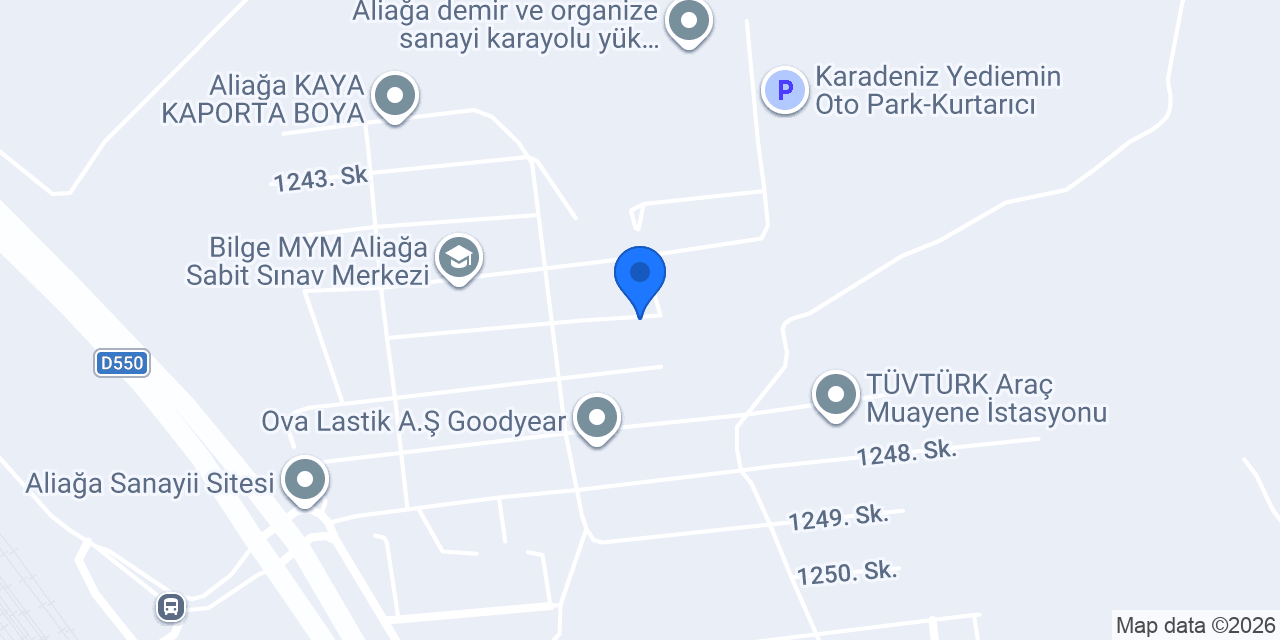 İzmir Makina Marin Teknik Servis konumu