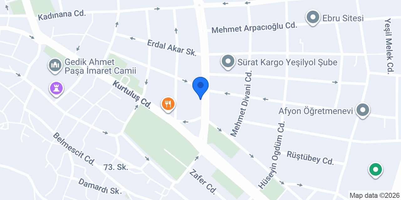 Sinpaş Yapı Tasarruf Sandığı Afyonkarahisar Şube konumu