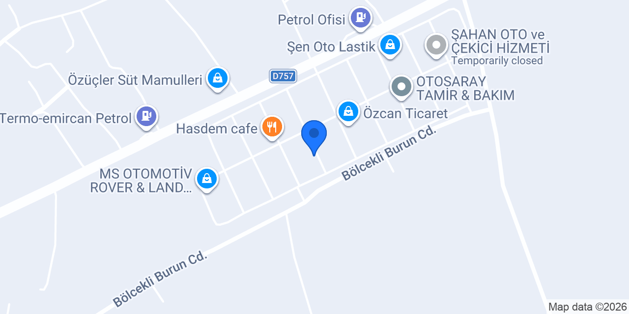 Denizler mobilya pvc konumu